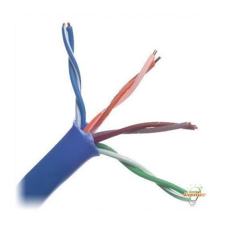 BOBINA DE CABLE UTP CAT5E BELDEN 1583A 006U1000 305 MTS AZUL