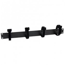 ORGANIZADOR HORIZONTAL  1U RACK 4 TIRAS VELCRO  STARTECH CMVELC1U