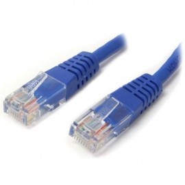 CABLE 1.8M RED FAST   CAT5E UTP RJ45 PATCH  AZUL  STARTECH M45PATCH6BL