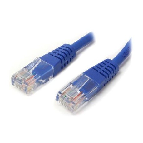 CABLE 1.8M RED FAST   CAT5E UTP RJ45 PATCH  AZUL  STARTECH M45PATCH6BL
