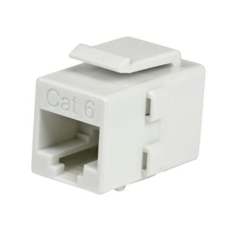 ACOPLADOR KEYSTONE CABLE CAT6 RJ45 HEMBRA A H  STARTECH C6KEYCOUPLWH