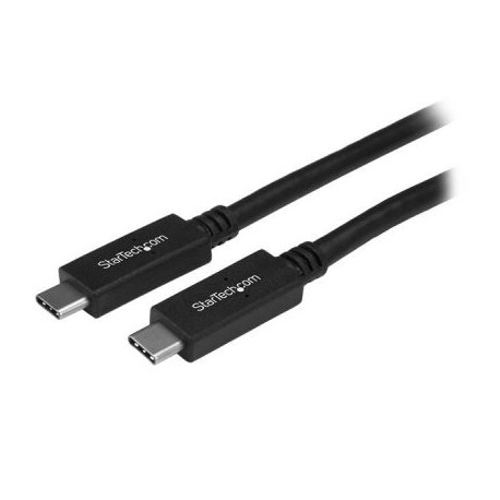 CABLE STARTECH USB C MACHO 1M NEGRO USB315CC1M