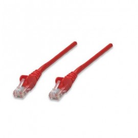CABLE PATCH CAT 5E, UTP 10.0F (3.0MTS) INTELLINET COLOR ROJO 319799
