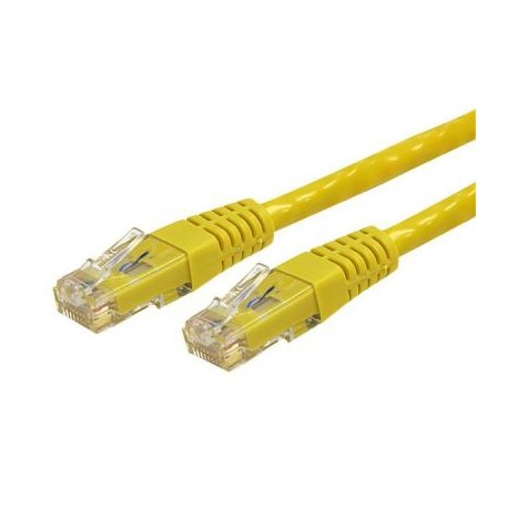 CABLE 91CM GIGABIT CAT6 UTP RJ45 PATCH AMARILLO  STARTECH C6PATCH3YL