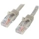 CABLE PATCH STARTECH 0.5M GRIS CAT5E RJ-45 MACHO 45PAT50CMGR