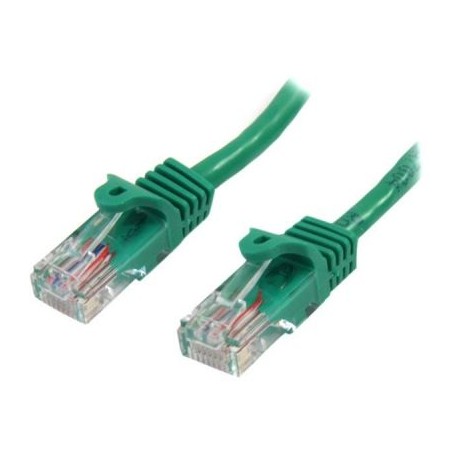 CABLE PATCH STARTECH 0.5M VERDE CAT5E RJ-45 MACHO 45PAT50CMGN