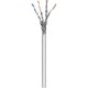 BOBINA CABLE DE RED INTELLINET CAT 6A SFTP 305M SOLIDA GRIS 705066