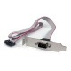 ADAPTADOR STARTECH IDC MACHO - DB-9 HEMBRA GRIS PLATE9M16LP