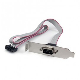 ADAPTADOR STARTECH IDC MACHO - DB-9 HEMBRA GRIS PLATE9M16LP