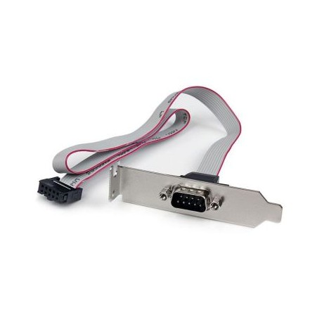 ADAPTADOR STARTECH IDC MACHO - DB-9 HEMBRA GRIS PLATE9M16LP