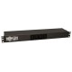 PDU BASICO MONOFASICO TRIPPLITE 1.6-3.8KW 100-240V 14 CONT 1U HORIZONT