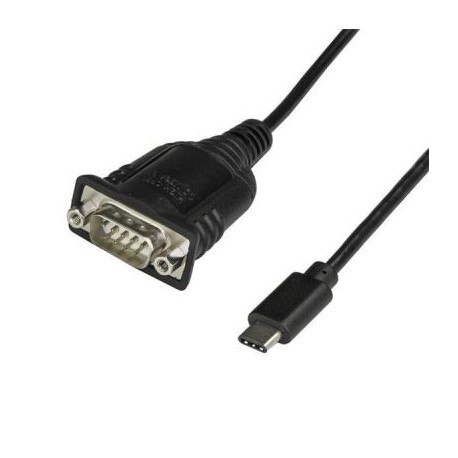 CABLE STARTECH USB C MACHO - DB-9 MACHO 40CM NEGRO ICUSB232C