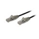 CABLE PATCH STARTECH CAT6 UTP RJ-45 MACHO 1.8M NEGRO N6PAT6BKS