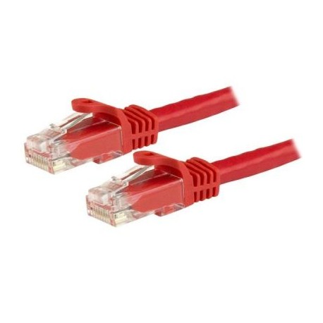 CABLE PATCH STARTECH RJ-45 MACHO CAT6 15M ROJO N6PATC15MRD