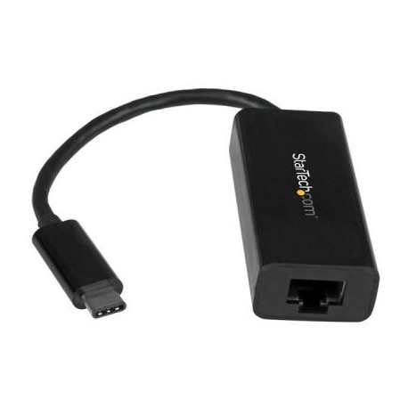 ADAPTADOR DE RED STARTECH GIGABIT ETH USB-C 5000 MBIT/S NEGRO US1GC30B