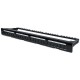 PANEL DE PARCHEO INTELLINET RJ45 CAT5E KEYSTONE 24 PTOS 720427