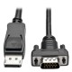 CABLE DISPLAYPORT MACHO -VGA MACHO TRIPP LITE P581-010-VGA 3 METROS