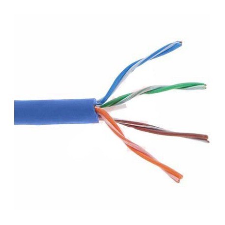 BOBINA DE CABLE UTP CAT6A BELDEN 10GXS12 0061000 305 M AZUL INT 100