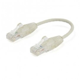 CABLE PATCH STARTECH CAT6 UTP RJ-45 MACHO 20CM GRIS N6PAT6INGRS