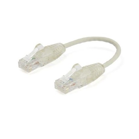 CABLE PATCH STARTECH CAT6 UTP RJ-45 MACHO 20CM GRIS N6PAT6INGRS