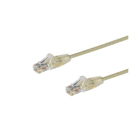 CABLE PATCH STARTECH CAT6 UTP RJ-45 MACHO 30CM GRIS N6PAT1GRS