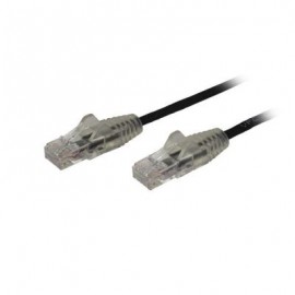 CABLE PATCH STARTECH CAT6 UTP RJ-45 MACHO 30CM NEGRO N6PAT1BKS