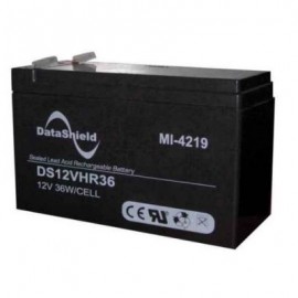BATERIA PARA NO BREAK DATASHIELD MI-4219 COLOR NEGRO 12 V 9 AH