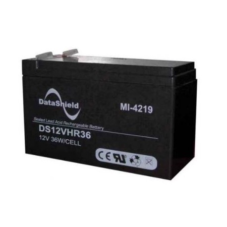 BATERIA PARA NO BREAK DATASHIELD MI-4219 COLOR NEGRO 12 V 9 AH