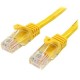 CABLE PATCH STARTECH 5M AMARILLO CAT5E RJ-45 MACHO 45PAT5MYL