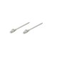 CABLE PATCH CAT 6, UTP 0.5F (0.15MTS) INTELLINET COLOR GRIS 345590