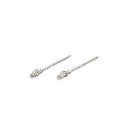 CABLE PATCH CAT 6, UTP 0.5F (0.15MTS) INTELLINET COLOR GRIS 345590