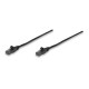 CABLE PATCH CAT 6, UTP 0.5F (0.15MTS) INTELLINET COLOR NEGRO 347389