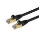 CABLE PATCH STARTECH RJ-45 MACHO CAT6A 15CM NEGRO C6ASPAT6INBK