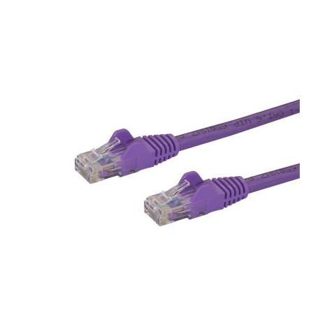 CABLE PATCH STARTECH DE 15CM PURPURA CAT6 6 ETHERNET N6PATCH6INPL