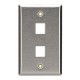 TAPA INDUSTRIAL BROBOTIX 170902 COLOR PLATEDO CON DOS RANURAS