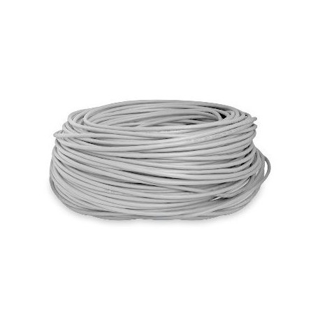 BOBINA DE CABLE BROBOTIX GRIS 062410 100M CAT6