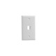 FACE PLATE BELDEN 1 PUERTOS BLANCO TIPO KEYSTONE AX102660
