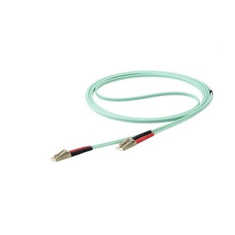 CABLE FIBRA STARTECH 15M AGUAMARINA - LC A LC - 50/125 450FBLCLC15