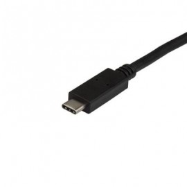 CABLE STARTECH USB A MACHO - USB C MACHO 50CM NEGRO USB31AC50CM