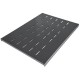 CHAROLA PARA RACK INTELLINET 19" 1U 100KG NEGRO 712576