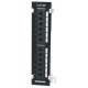 PANEL DE PARCHEO INTELLINET CAT5E UTP 12PTOS RJ45 MONTAJE PARED 162470