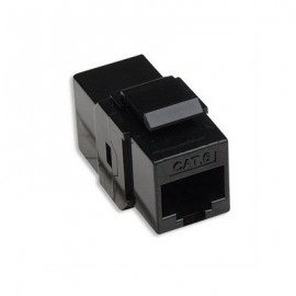 COPLE INTELLINET KEYSTONE CAT6 UTP NEGRO HEMBRA-HEMBRA 504898