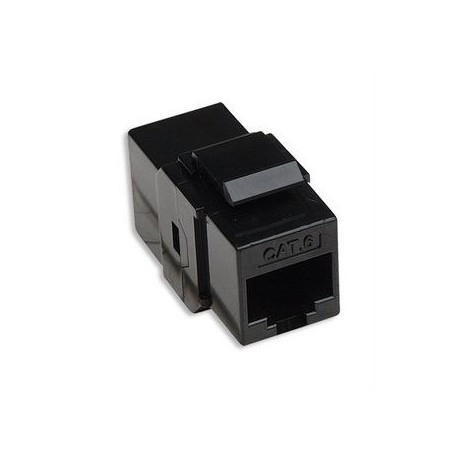 COPLE INTELLINET KEYSTONE CAT6 UTP NEGRO HEMBRA-HEMBRA 504898
