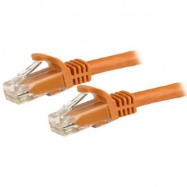 PATCHCORD STARTECH 100MBPS CAT6 ETHERNET RJ45 1M NARANJA N6PATC1MOR