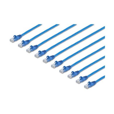 PATCHCORD STARTECH 100MBPS CAT6 1.8M 10 PACK AZUL N6PATCH6BL10PK