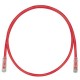 PATCH CORD PANDUIT UTPSP5RDY CAT6 1.52M ROJO