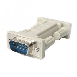 Adaptador Serial DB9 RS232 Modem Nulo  Macho a Mach STARTECH NM9MM