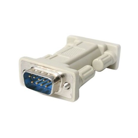 Adaptador Serial DB9 RS232 Modem Nulo  Macho a Mach STARTECH NM9MM