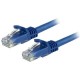STARTECH CABLE DE RED 30CM CAT6 RJ45 SIN ENGANCHES AZUL N6PATCH1BL