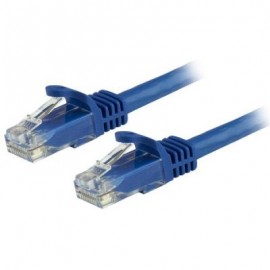 STARTECH CABLE DE RED 30CM CAT6 RJ45 SIN ENGANCHES AZUL N6PATCH1BL